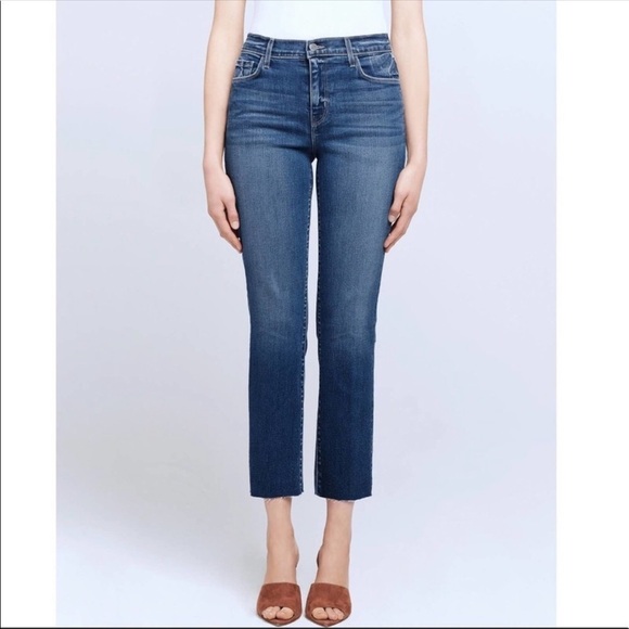 L’Agence 31 high rise Sada cropped denim jeans - Picture 3 of 16